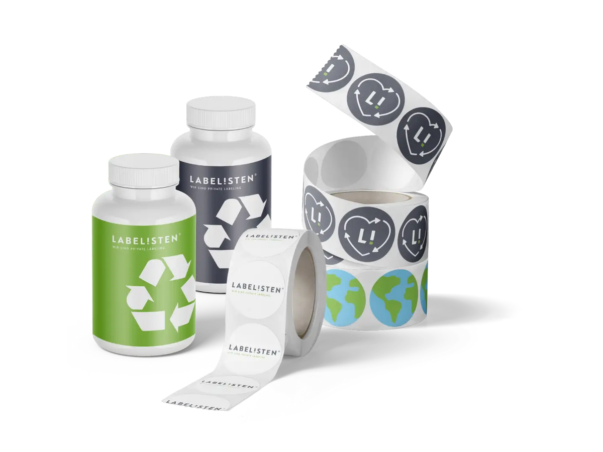 Rollenetiketten für Private Labeling
