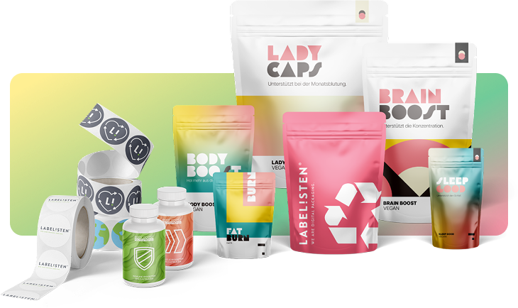 Simplistic Supplement Packaging Packaging for Supplements – Labelisten
