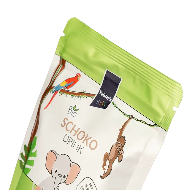 Beutel für Bio Schoko Drink